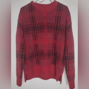 NWT Christian Siriano Women's Red Sweater Size Medium